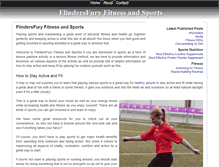 Tablet Screenshot of flindersfury.com